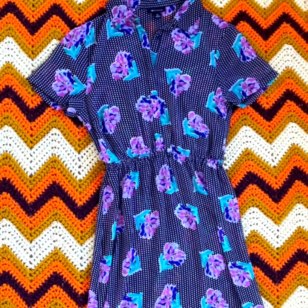 Floral print dress